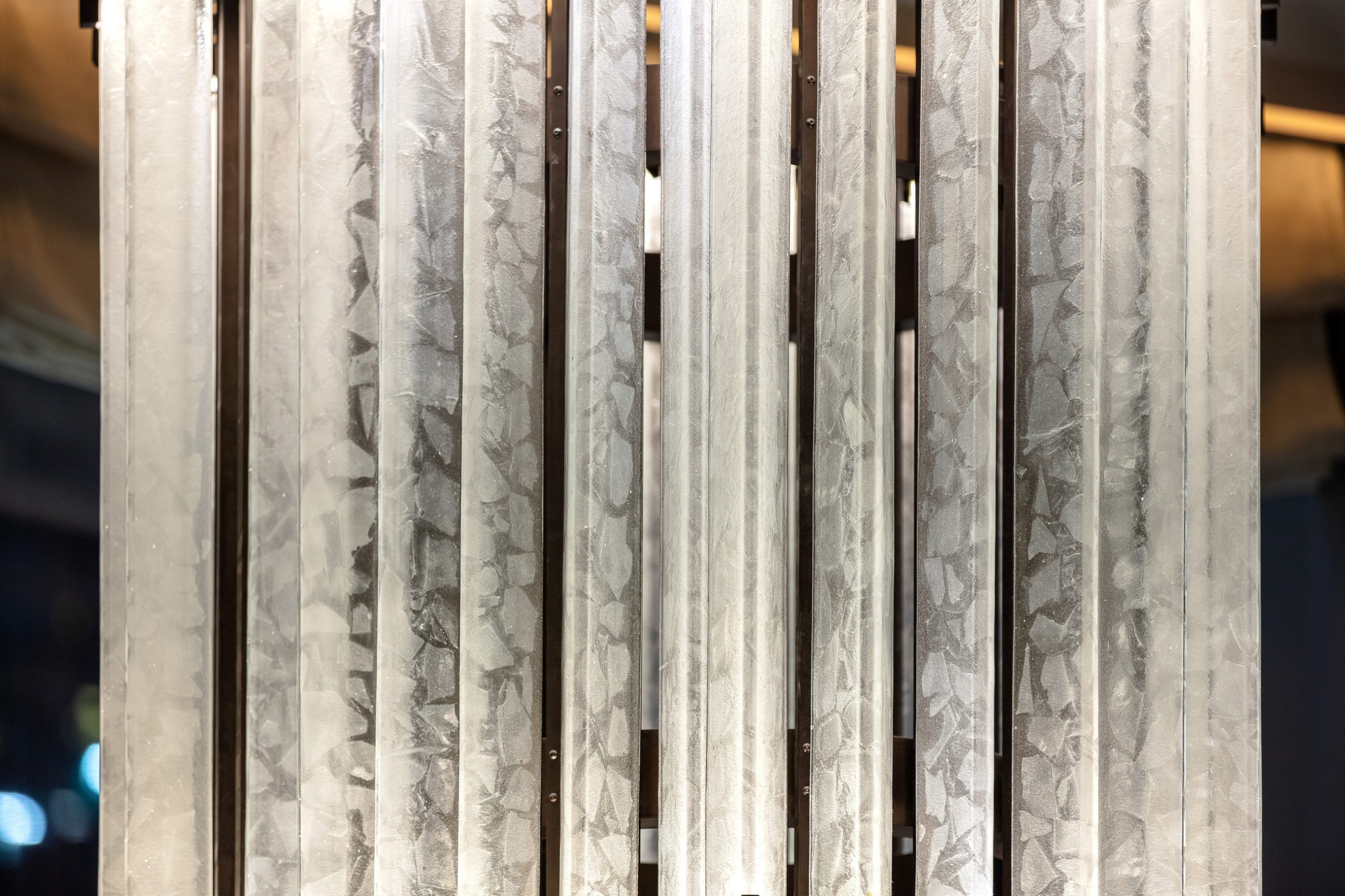 TITAN large acrylic chandelier by SHUCHUANG