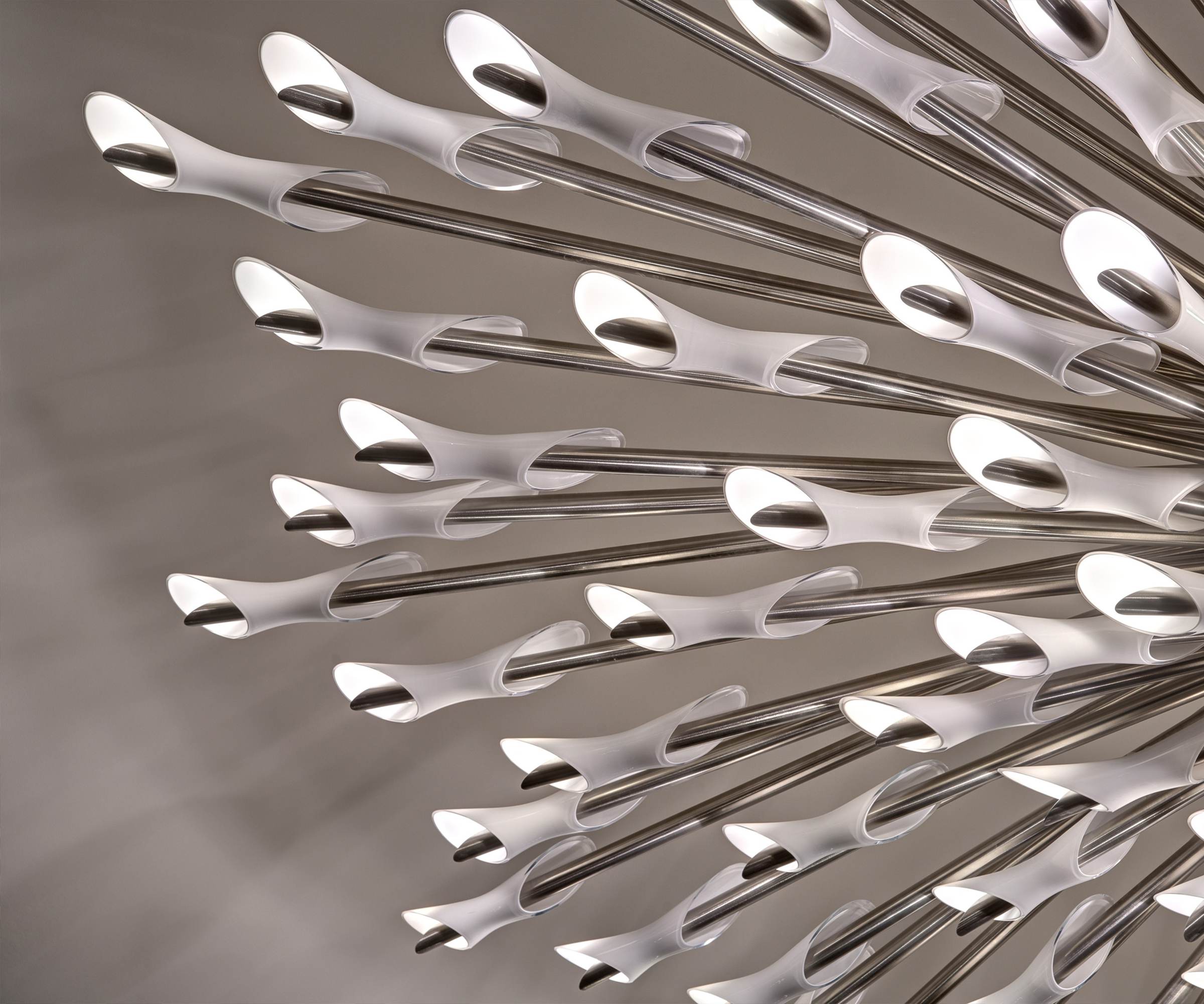 NOVA ceiling light, seen from an angle