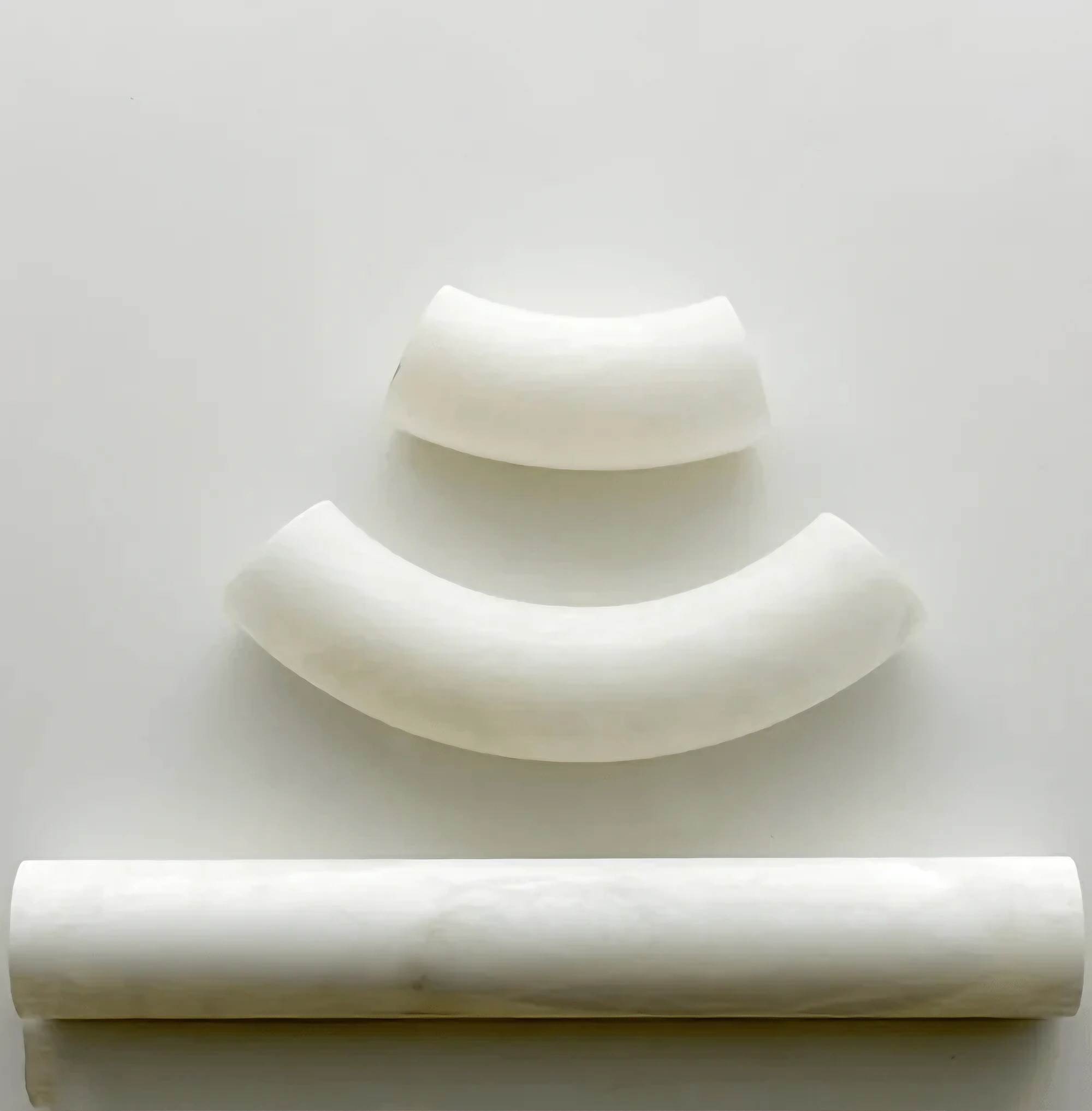 MILAN alabaster pendant light in a bedroom interior