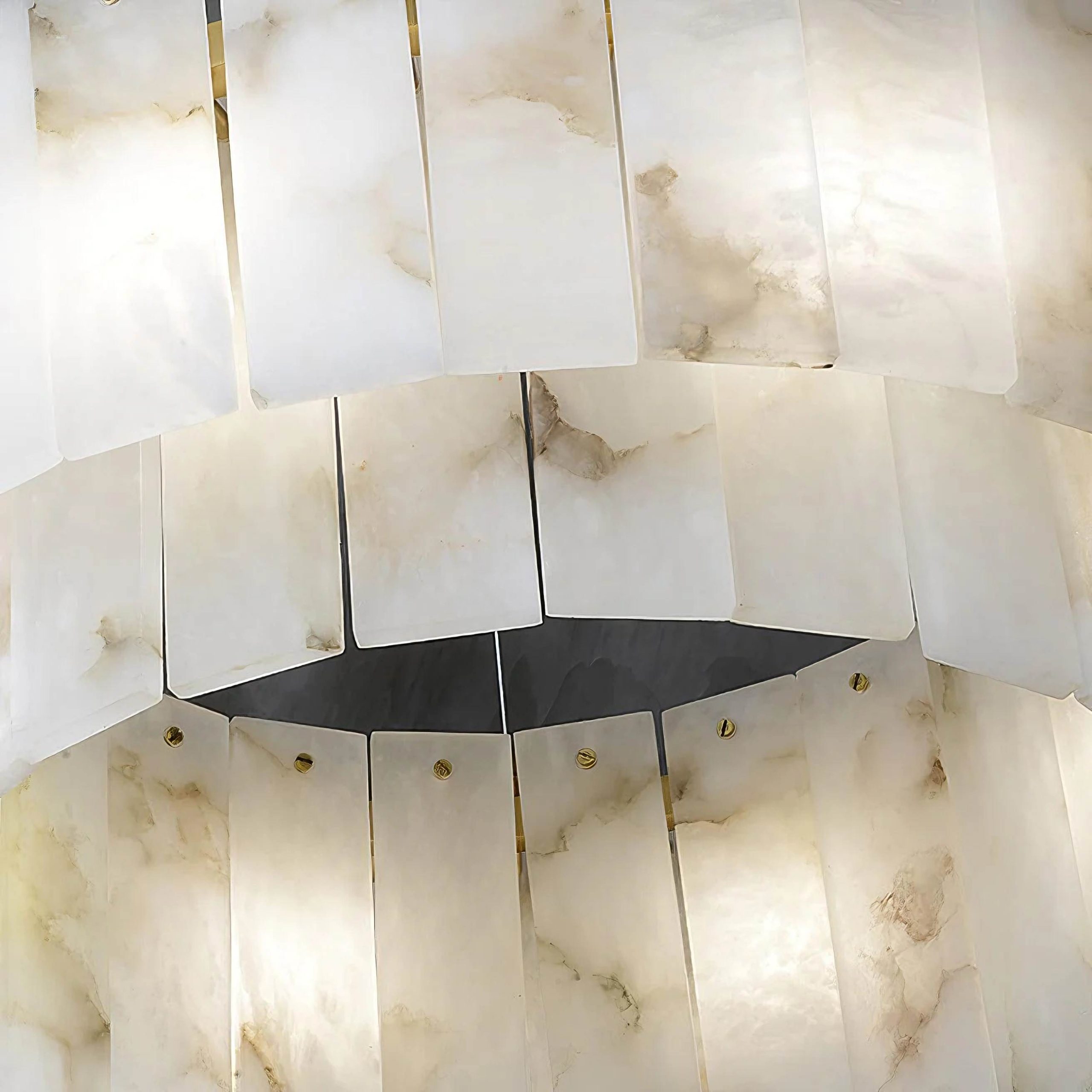 PALAZZO custom alabaster pendant light by SHUCHUANG