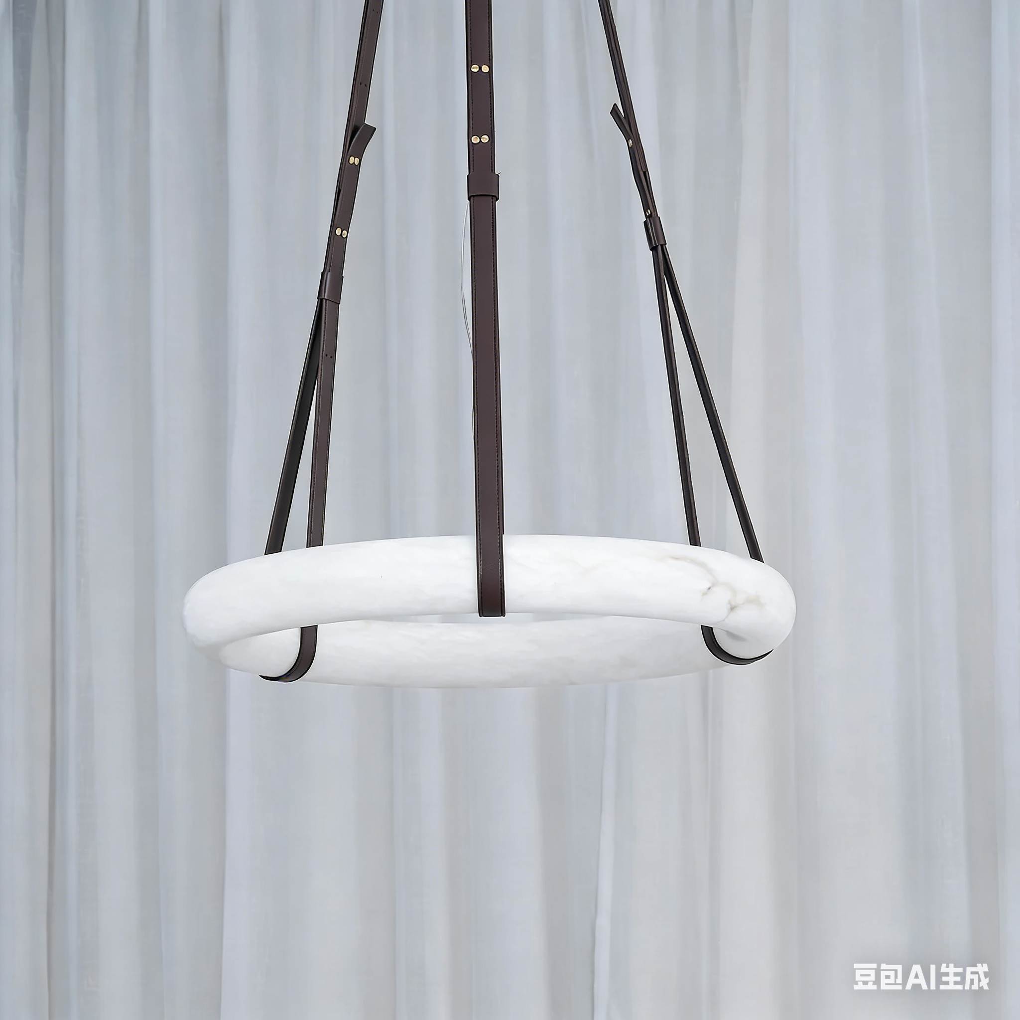 LAREDO custom alabaster pendant light by SHUCHUANG